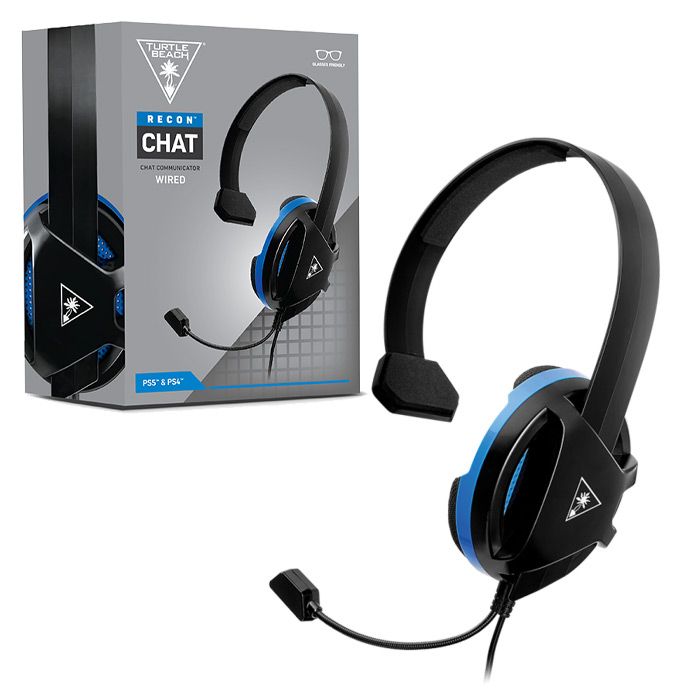 Turtle Beach Ear Force Recon Chat Wired Headset for PS4 PS5