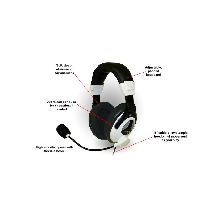 Turtle Beach Ear Force X11 Gaming Headset for PC Xbox 360