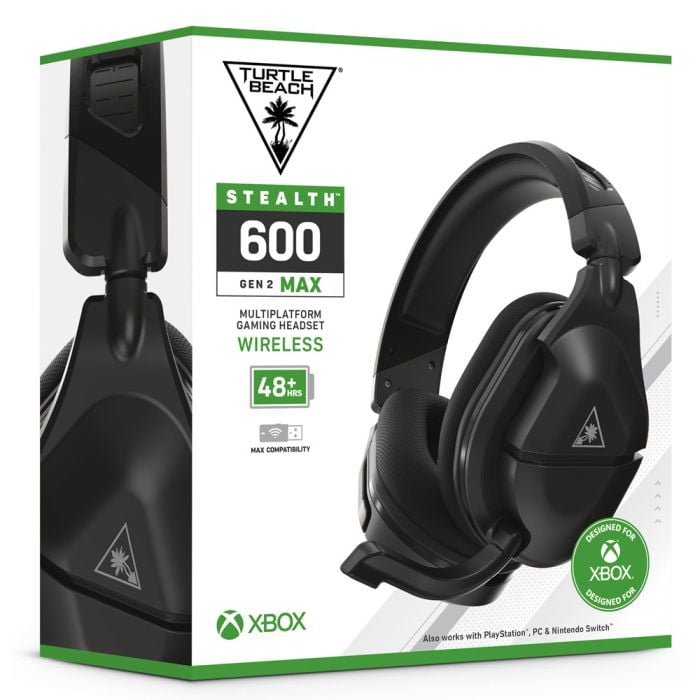 Turtle Beach Stealth 600 Gen 2 MAX Black Wireless Gaming Headset for Xbox One Xbox Series X