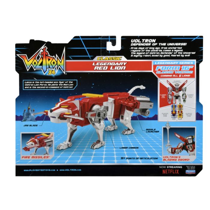 Voltron 84 Classic Legendary Red Lion Combinable Action Figure