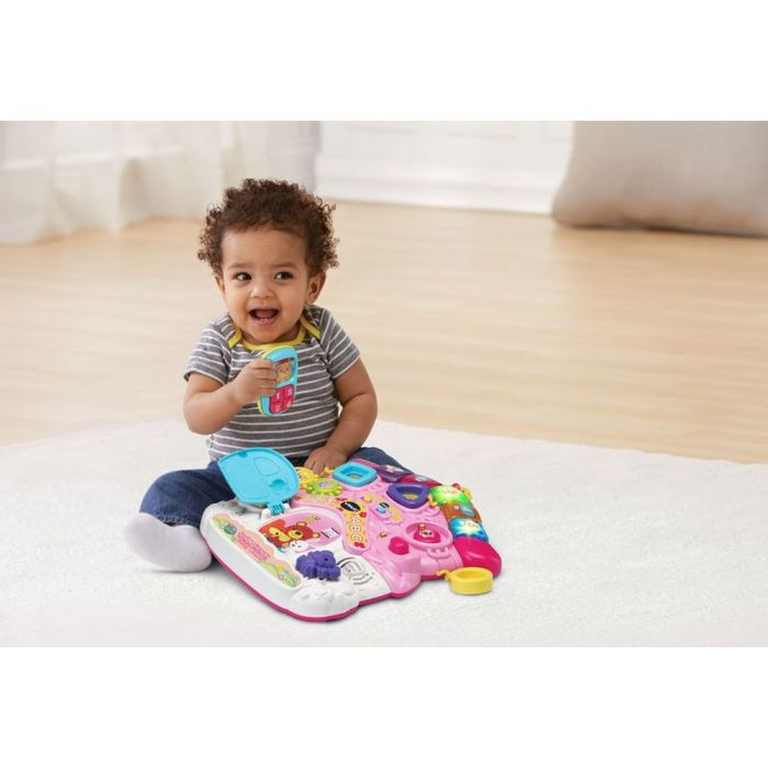 First steps baby walker pink clearance