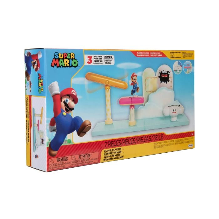 World Of Nintendo Super Mario 2.5 Inch Cloud Playset