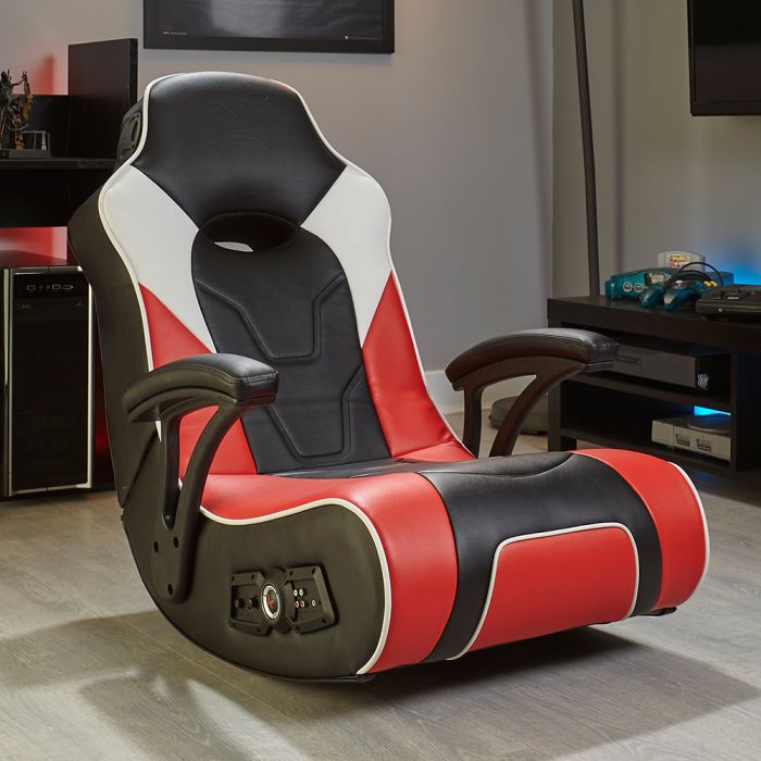 X Rocker G Force 2.1 Red Floor Rocker