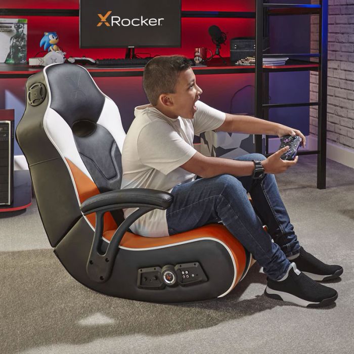 X Rocker G Force Sport 2.1 with Subwoofer Floor Rocker Gaming Chair