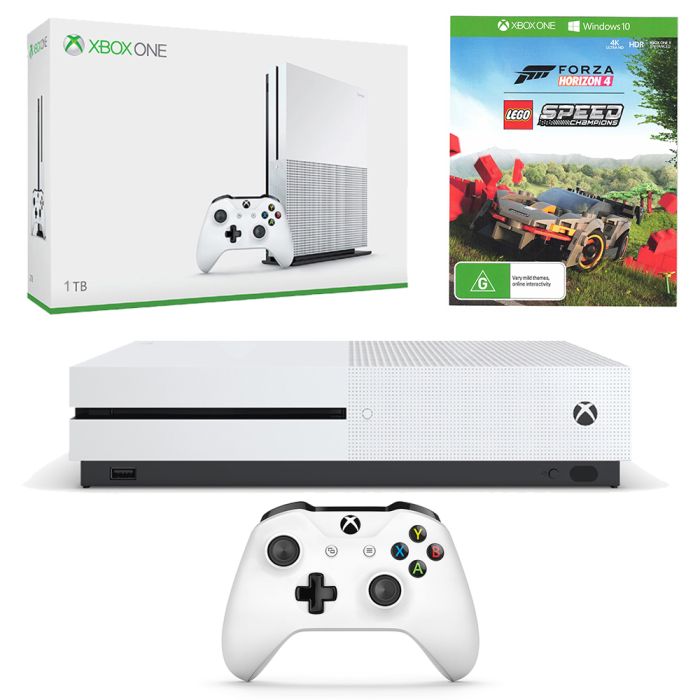 Xbox one x 1tb console & forza horizon 4 lego speed bundle 2025