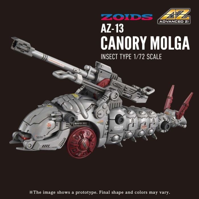 Takara Tomy Zoids Advanced Zi Series AZ-13 Canory Molga Insect