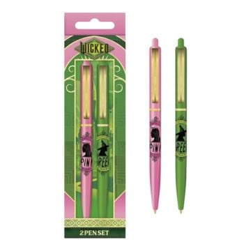 Wicked Pink and Green 2 Pack Pen Set