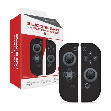 Switch Joy-Con Neo Black Silicone Skins Hyperkin