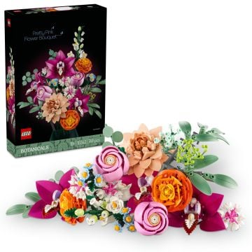 LEGO Botanicals Pretty Pink Flower Bouquet (10342)