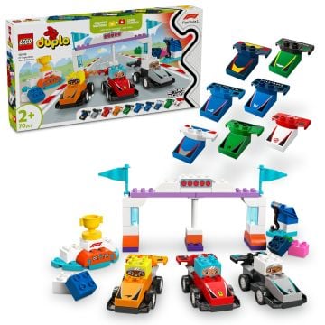LEGO Duplo F1 Team Race Cars & Drivers (10445)