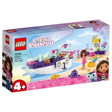 LEGO Gabby’s Dollhouse Gabby & MerCat's Ship & Spa (10786)