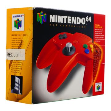 Nintendo 64 Genuine Red Controller (Complete) [Pre-Owned]0