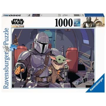 Ravensburger Star Wars The Mandalorian & Child 1000 Piece Jigsaw Puzzle