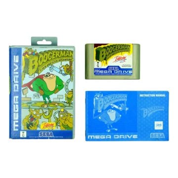 Boogerman: A Pick and Flick Adventure (Mega Drive) [Pre-Owned] [Complete] (Image 4)