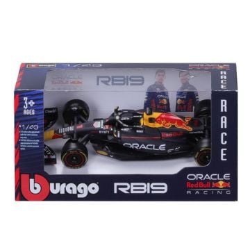 Bburago Formula Racing 2023 Red Bull Racing RB-19 #1 Max Verstappen 1:43 Scale Diecast Vehicle