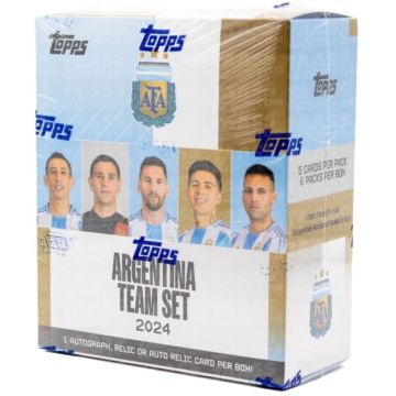 Topps 2024/2025 Argentina Soccer Team Set Box