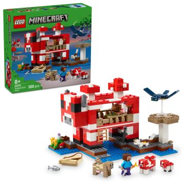 LEGO Minecraft The Mooshroom House (21270)