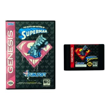 The Death and Return of Superman (Mega Drive) [Pre-Owned] [Complete]