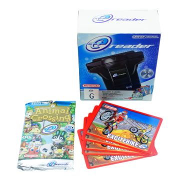 Game Boy Advance E-Reader With Excitebike And Animal Crossing Pack