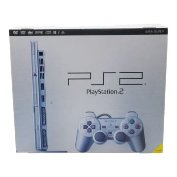 PlayStation 2 Slim Silver Console