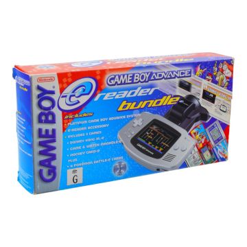 Nintendo Game Boy Advance Platnium E Reader Bundle 
