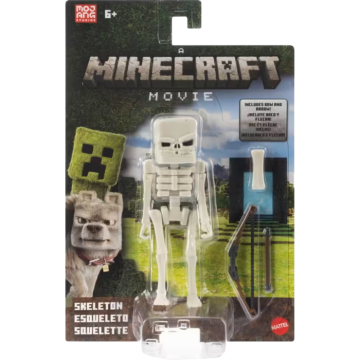 Minecraft A Minecraft Movie Skeleton 4 Inch Action Figure