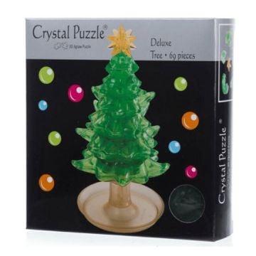 3D Crystal Puzzle Green Christmas Tree