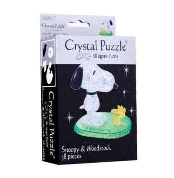 3D Crystal Puzzle Snoopy & Woodstock