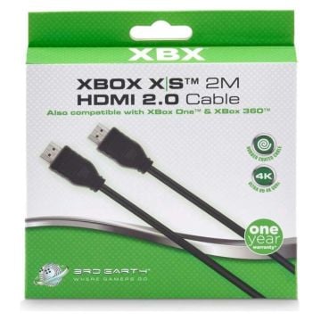 3rd Earth 2M HDMI 2.0 Cable for XBox