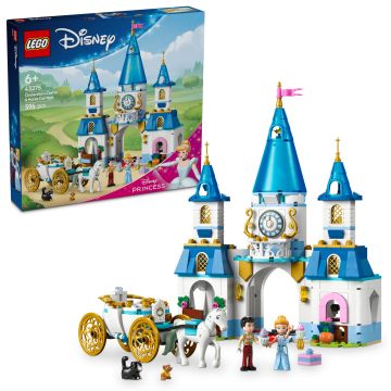 LEGO Disney Princess Cinderella’s Castle & Horse Carriage (43275)