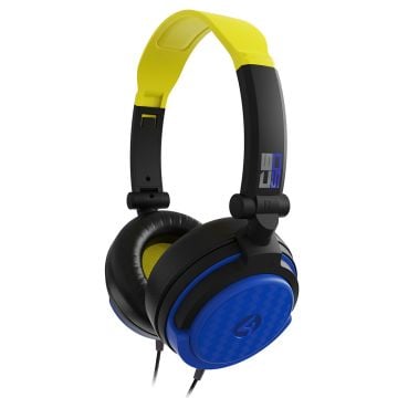 4Gamers C6-50 Universal Wired Gaming Headset (Neon Yellow & Blue)