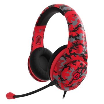4Gamers Marauder Universal Wired Gaming Headset (Red Camo)