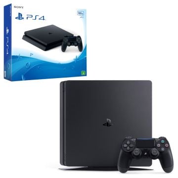 PlayStation 4 Slim 500GB Black Console [Boxed] [Pre-Owned]