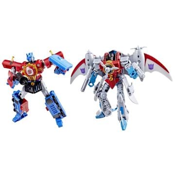 Transformers Timelines Comic Edition Optimus Prime and Starscream (Image 1)