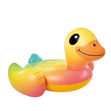 Intex Rainbow Baby Duck Ride-On Inflatable Pool Float
