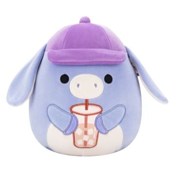 Squishmallows Mothers Day Milanda the Donkey with Iced Tea 7.5" Plush