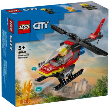 LEGO City Fire Rescue Helicopter (60411)