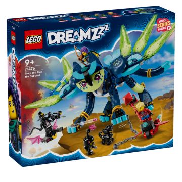 LEGO DREAMZzz Zoey and Zian the Cat-Owl (71476)