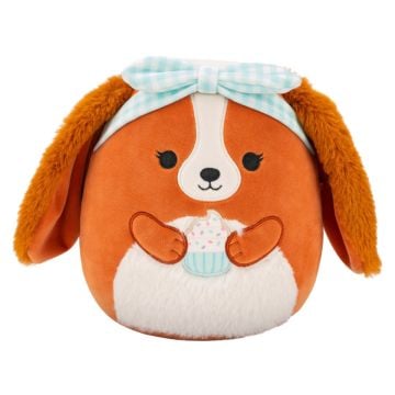 Squishmallows Mothers Day Darcy the Dog with a Cupcake 7.5" Plush