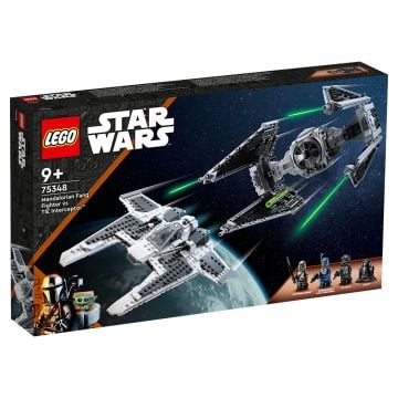 LEGO Star Wars Mandalorian Fang Fighter vs. TIE Interceptor (75348)