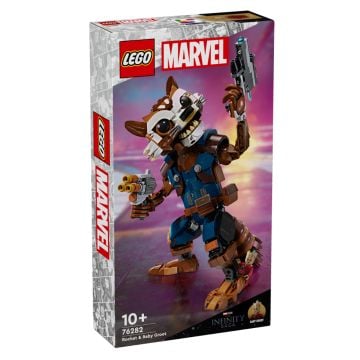  LEGO  Super Heroes Marvel Rocket & Baby Groot (76282)