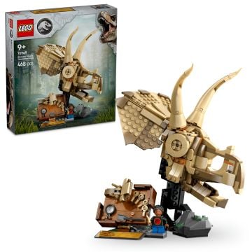 LEGO Jurassic World Dinosaur Fossils Triceratops Skull