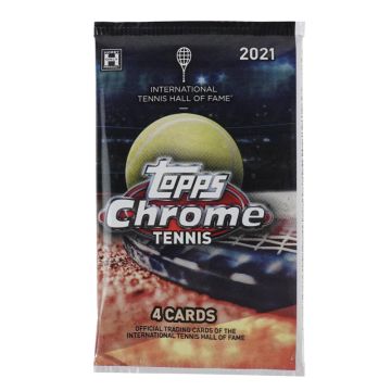 Topps 2021 Tennis Chrome Lite Booster Pack