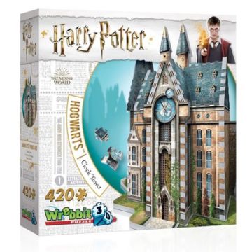 Harry Potter Hogwarts Clocktower 420 Piece 3D Puzzle