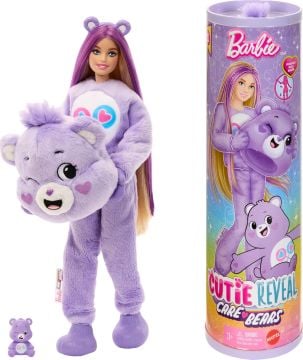 Barbie Cutie Reveal Care Bears Doll Share Bear