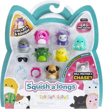 Squishmallows Squish-A-Longs Series 2 8 Pack (Zobey)