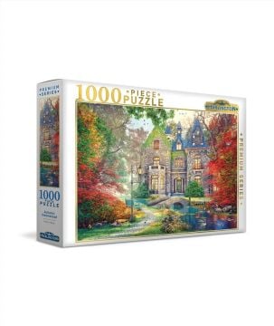 Harlington Autumn Homestead 1000 Piece Puzzle