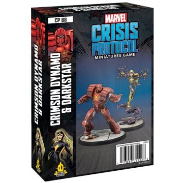 Marvel Crisis Protocol Crimson Dynamo & Dark Star Character Pack Miniatures Board Game