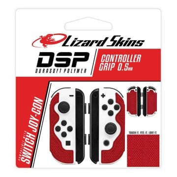 Lizard Skins DSP Skin for Nintendo Switch Joy-Cons (Crimson Red)