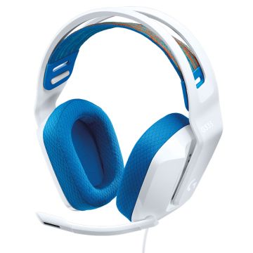 Logitech G335 Wired Gaming Headset (White)